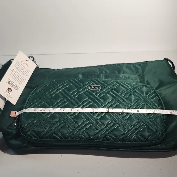 Lug Emerald Green Crossbody Bag - Picture 13 of 15